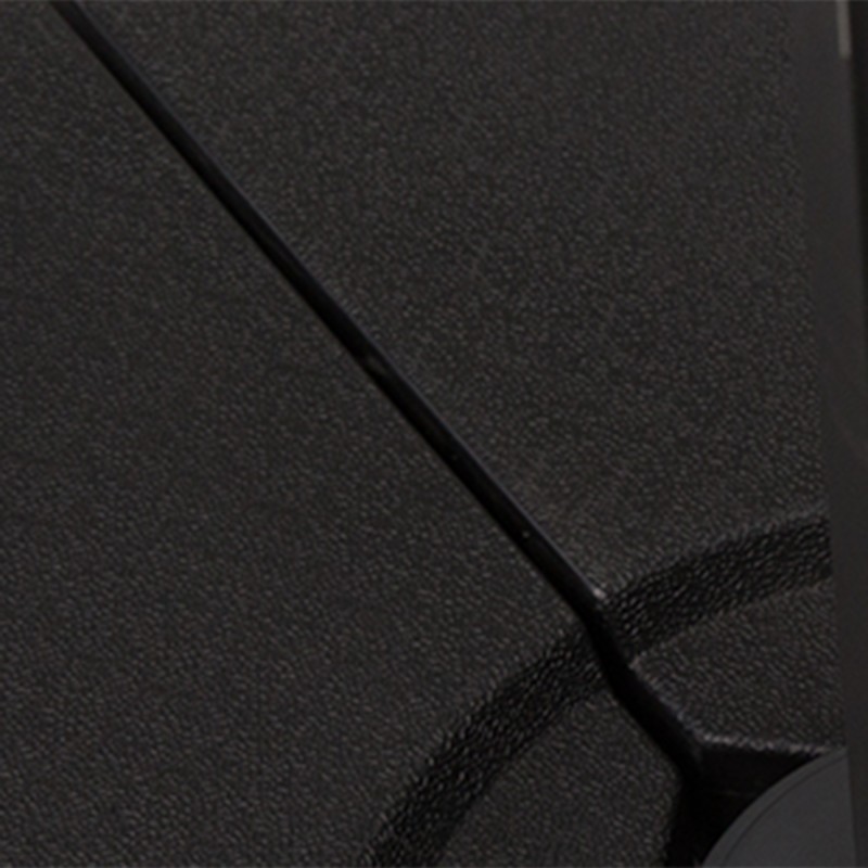 Täytettävä varjopainosarja puutarha‑ ja terassivarjolle, 4 osaa, HDPE, 100 x 100 cm, musta