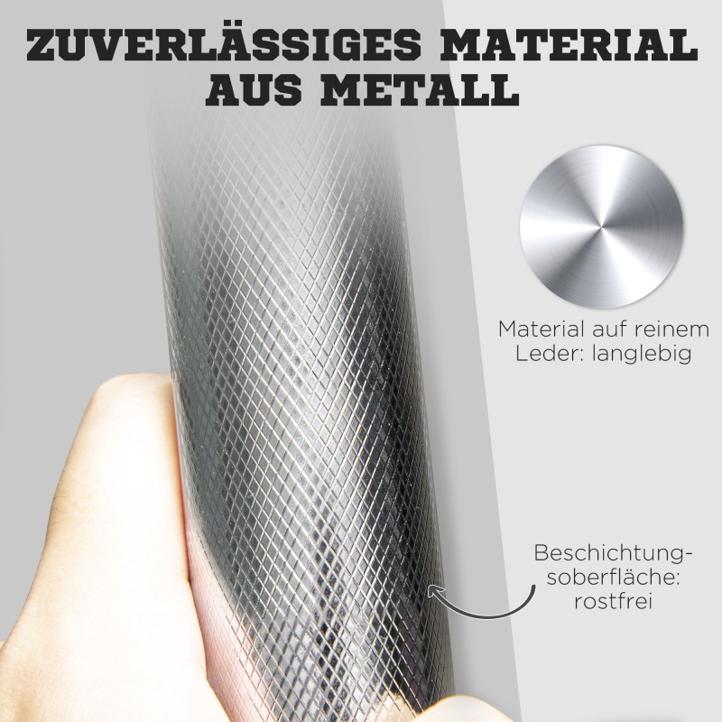 Käsipainosetti 2-in-1 lyhyt- ja pitkä tanko 20 kg, 8 levypainoa, rauta, musta