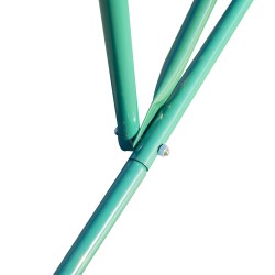 Kasviteltta kasvihuone PE-muovi 595 × 300 × 200 cm vihreä