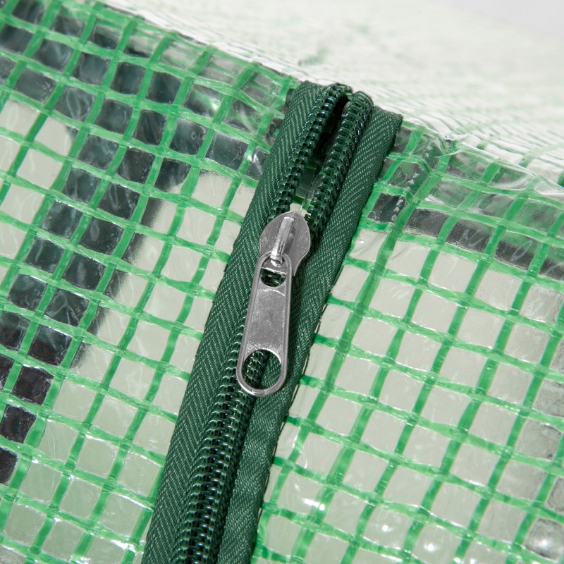 Minikasvihuone tomaateille PE-muovia 120 x 60 x 60 cm vihreä