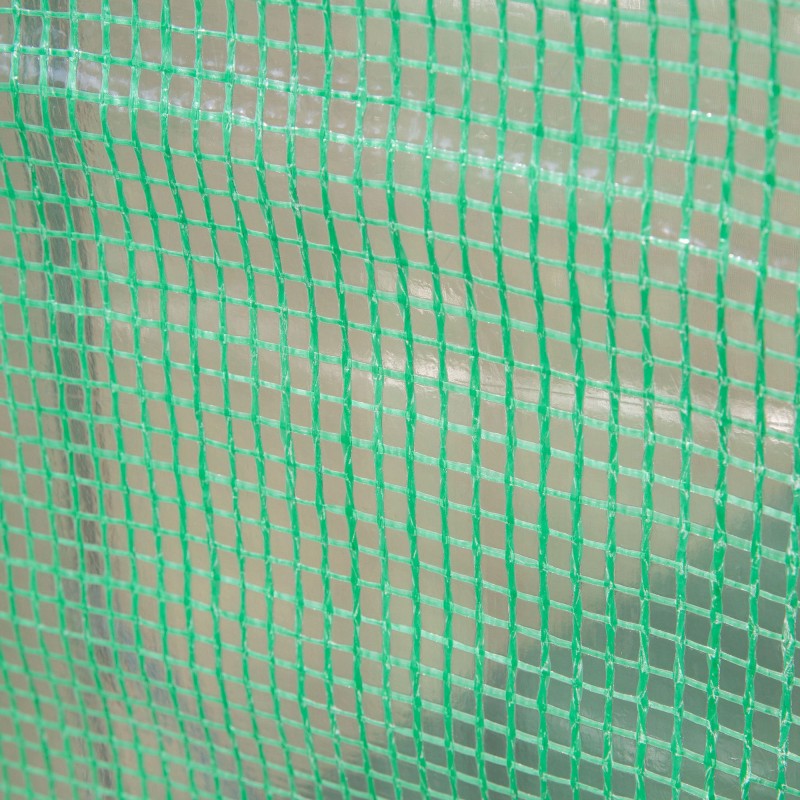 Kasvihuone tomaatteille ja vihanneksille teräsrungolla 300 x 100 x 200 cm, vihreä