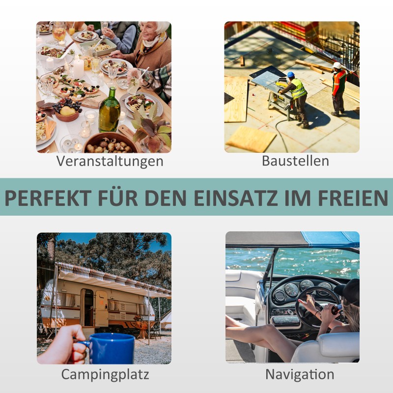 Kannettava käsienpesuallas ulkokäyttöön, jalkapumpulla, 18 L vesisäiliö, HDPE, 51 x 33,5 x 103 cm, valkoinen