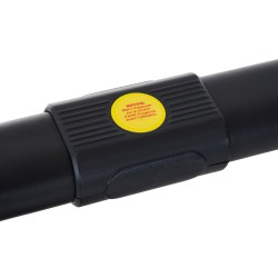 Sähköinen kävelymatto kotiin, taittuva, LCD-näyttö, nopeus 1–6 km/h, teräs, musta