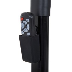 Sähköinen kävelymatto kotiin, taittuva, LCD-näyttö, nopeus 1–6 km/h, teräs, musta