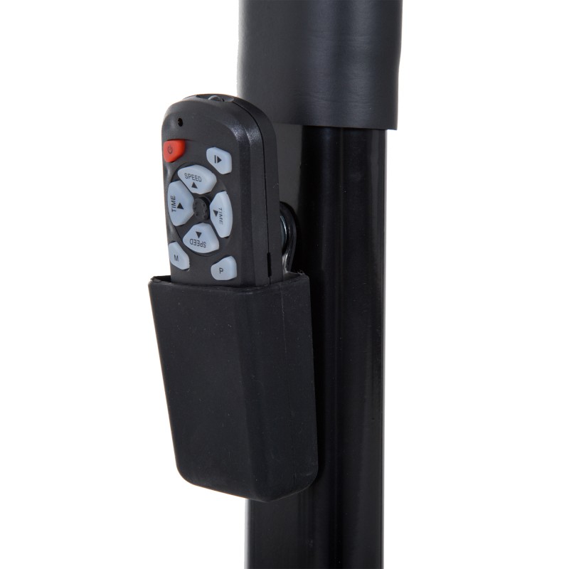 Sähköinen kävelymatto kotiin, taittuva, LCD-näyttö, nopeus 1–6 km/h, teräs, musta