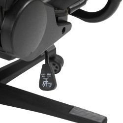 Ergonominen työ- ja pelituoli, keinonahkaa, säädettävä, musta, 67,5 x 74 x 126–136 cm