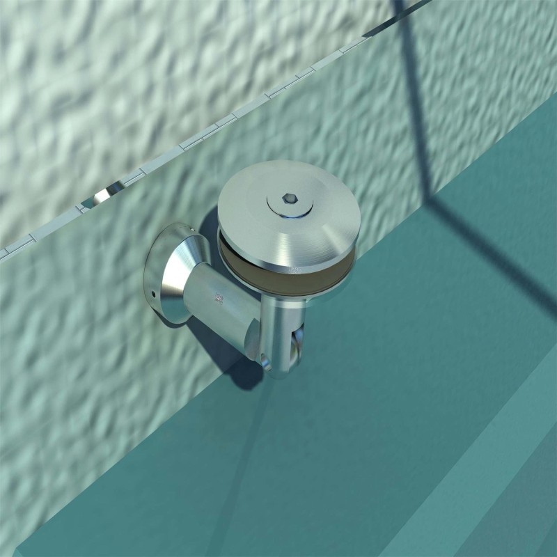 Lasikatos ulko-ovelle, karkaistu turvalasi, ruostumaton teräs, kirkas 150 x 90 cm