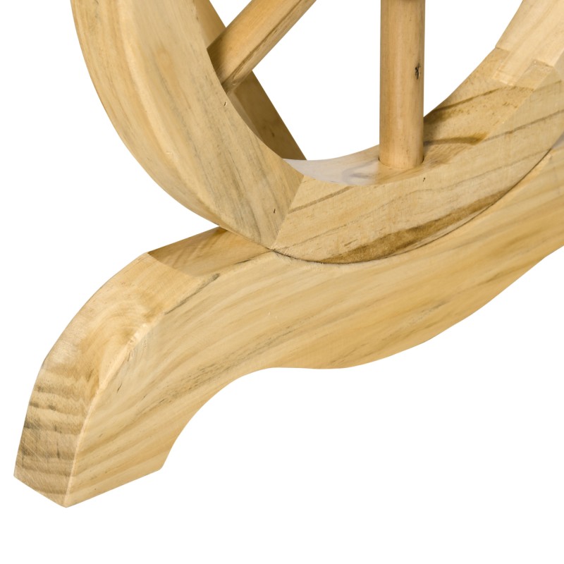 Puutarhapenkki ulkokäyttöön kuusi 98 x 50 x 39,5 cm luonnonvärinen selkänojaton