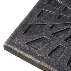 Aurinkovarjon jalusta 15 kg ulkokäyttöön, hartsimateriaalia, 47x47 cm, pronssi