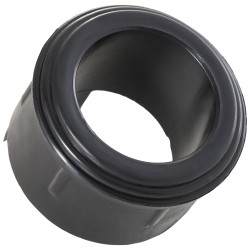 Aurinkovarjon jalka 13 kg, neliönmuotoinen sementti/metalli, Ø35/38/48 mm, musta