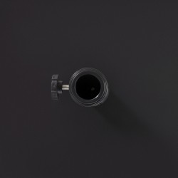 Parasolijalusta puutarhaan, betonitäytteinen metalli, Ø35/38/48 mm, 45 x 45 x 39 cm, musta