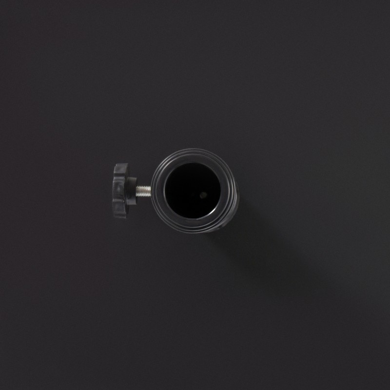 Parasolijalusta puutarhaan, betonitäytteinen metalli, Ø35/38/48 mm, 45 x 45 x 39 cm, musta