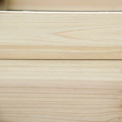 Viljelylaatikko 3 tasoa kuusipuuta hengittävällä sisävuorauksella 117 x 100 x 54 cm luonnonpuu