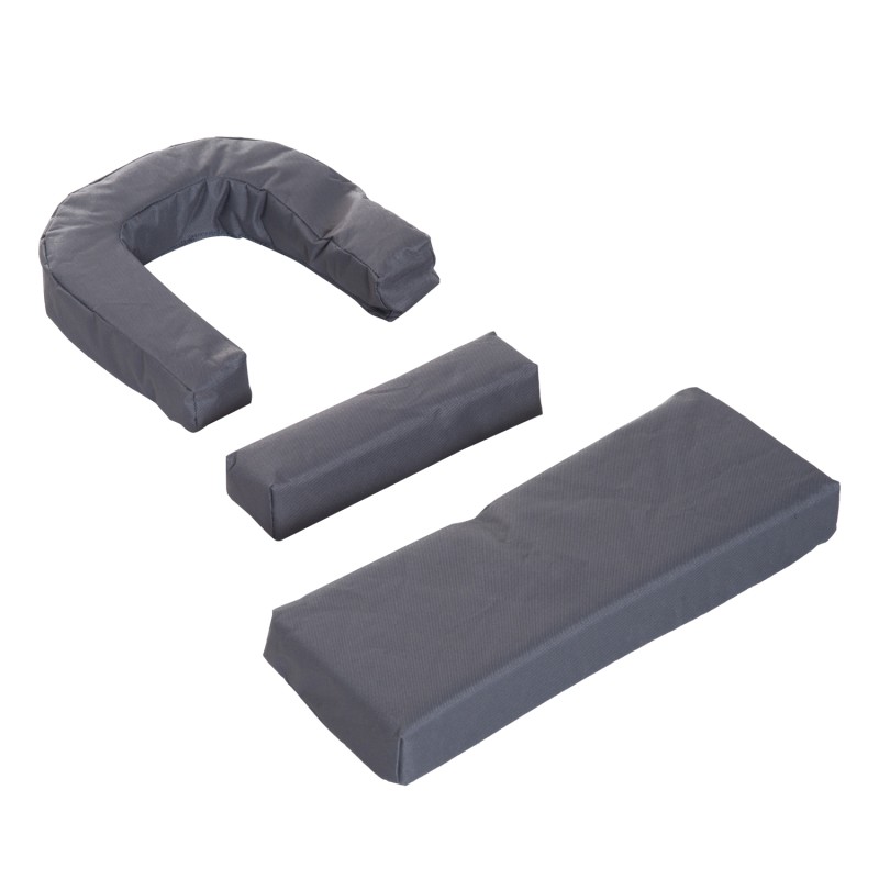 Taitettava aurinkovuode ulkokäyttöön, teräsrunko ja Oxford-kangas, 190x56 cm, harmaa