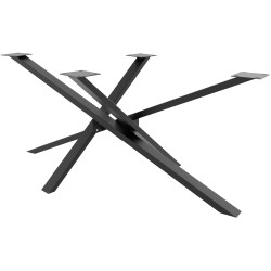 Jimmy-pöydänjalat teräksiset jauhemaalatut lattiasuojilla monikäyttöiset