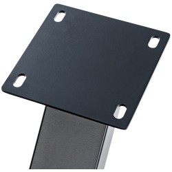 Jimmy-pöydänjalat teräksiset jauhemaalatut lattiasuojilla monikäyttöiset