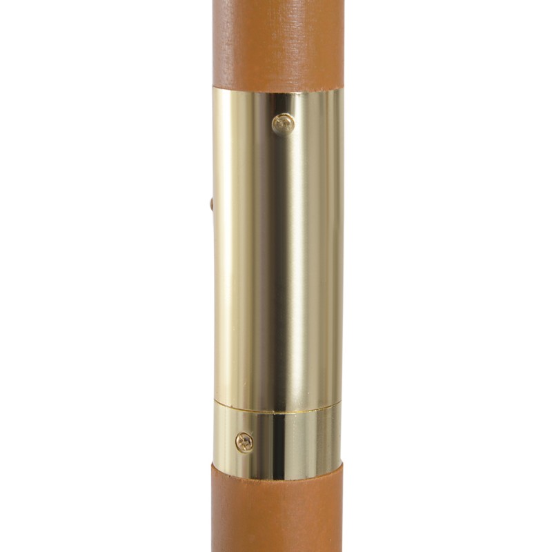 Aurinkovarjo ulkokäyttöön puurunko Ø 300 cm säädettävä UV-suoja valkoinen