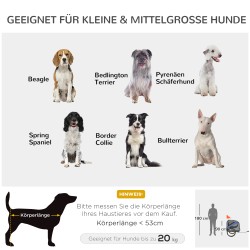 Lemmikkiperäkärry polkupyörään, teräsrunko, max 30 kg, 130x73x90 cm, harmaa/sininen