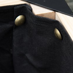 Kohopenkki istutuslaatikko puu-teräs 120 x 60 x 74 cm luonnonpuu/musta