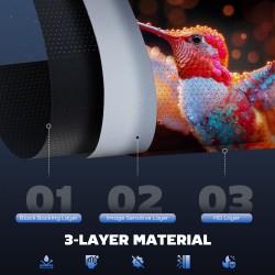 Sähkökäyttöinen valkokangas 100" 4:3, 203 x 152 cm, valkoinen