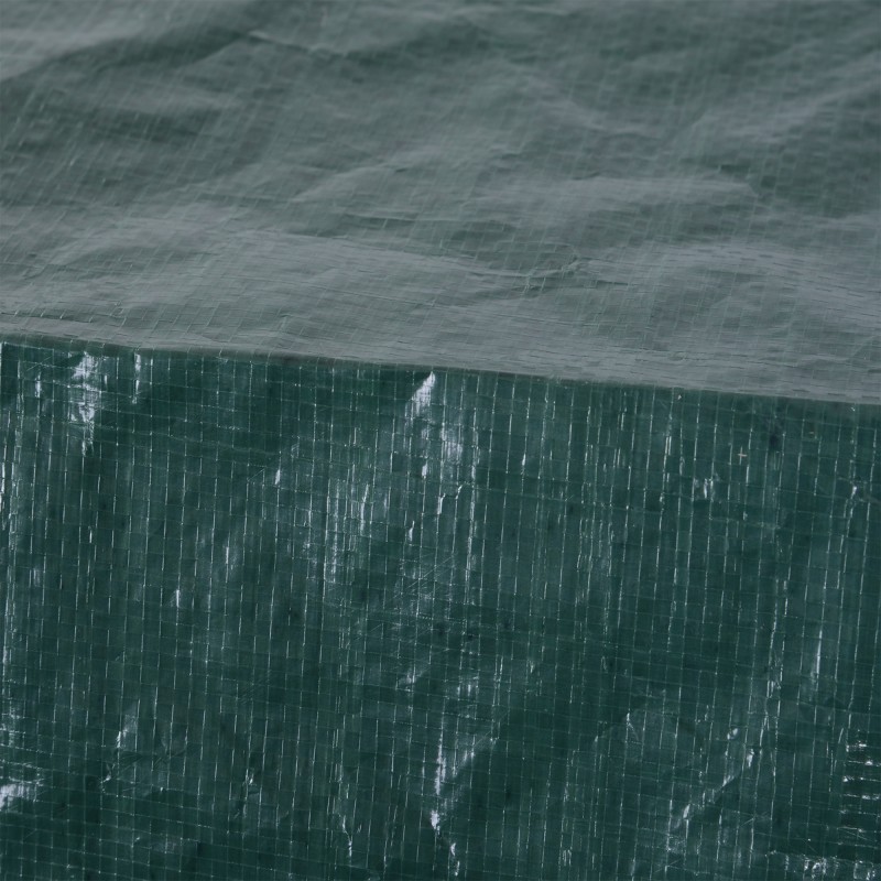 Puutarhakalusteiden suojapeite ulkokäyttöön PE 235 x 190 x 90 cm vihreä