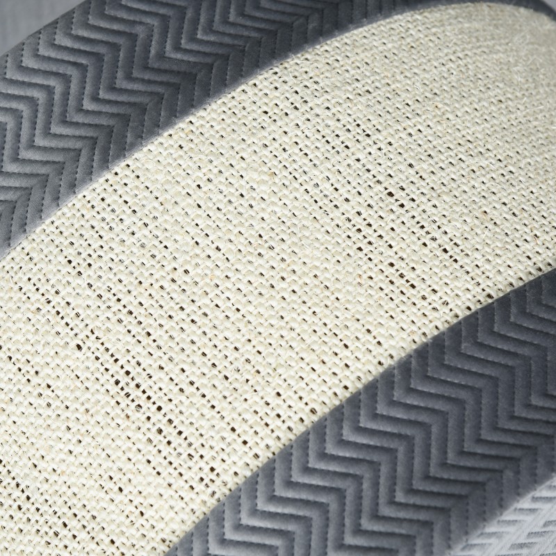 Kissan maja raapimisalustalla E1-lastulevyä ja sisalia 48,5 x 30 x 30 cm harmaa