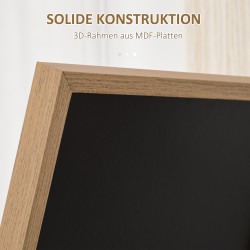 Koko vartalon lattiapeili jalustalla MDF-kehyksellä 40 x 150 cm hopea/vaaleanruskea