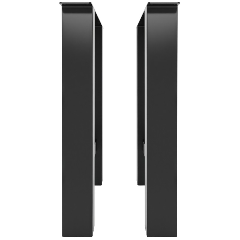 Harry-pöydänjalat monikäyttöiset tukevat teräksiset 75 cm korkeat