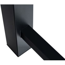 Harry-pöydänjalat monikäyttöiset tukevat teräksiset 75 cm korkeat