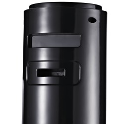 Tornituuletin kaukosäätimellä, 70° kääntyvä, 3 tilaa, 3 nopeutta, ajastin 12 h, 96 cm, musta