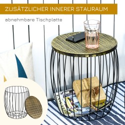 3 kpl sohvapöytä- ja pikkupöytäsarja ulko- ja sisäkäyttöön, metalli, musta, 3 kokoa