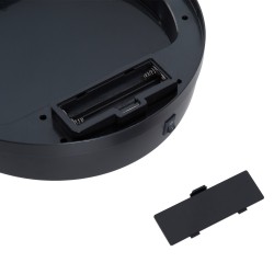 Sensorillinen roska-astia 30 L, automaattinen pehmeästi sulkeutuva kansi, ruostumatonta terästä, musta/hopea