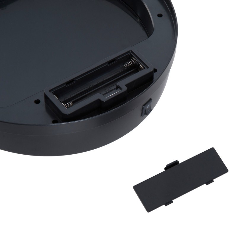 Sensorillinen roska-astia 30 L, automaattinen pehmeästi sulkeutuva kansi, ruostumatonta terästä, musta/hopea