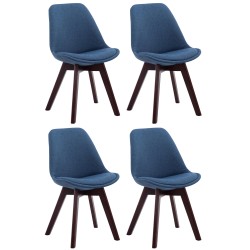 4 kpl Borneo V2 vierailutuolit ylelliseen sisustukseen