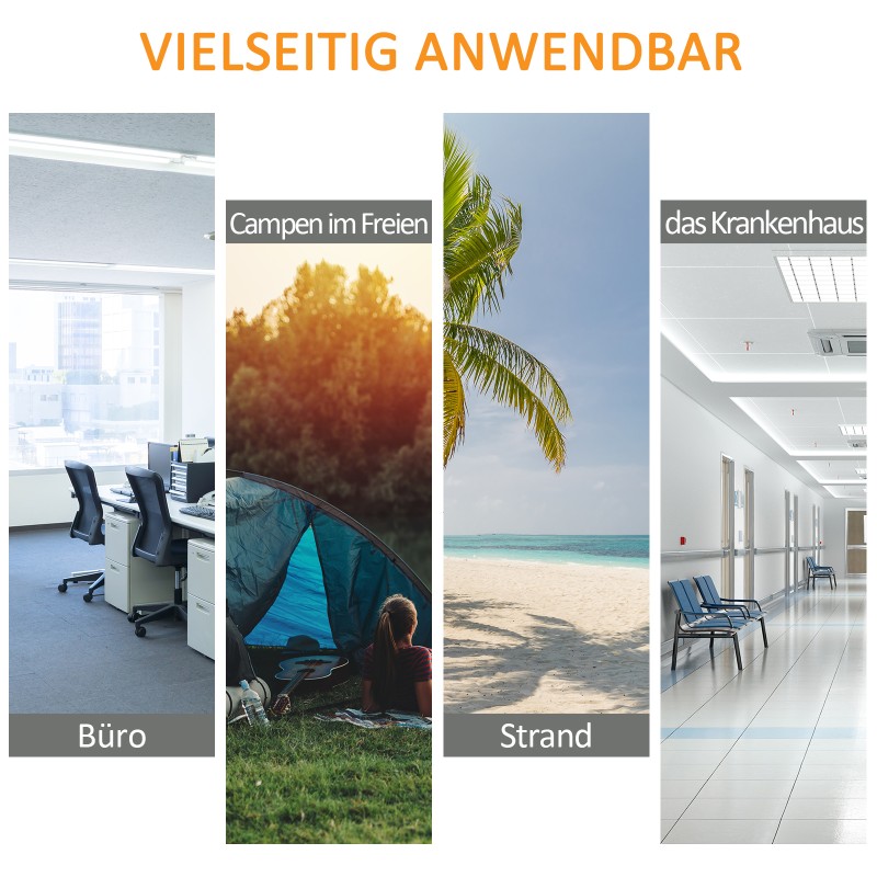 Kahden hengen retkisänky teräsrunko Oxford-kangas 193 x 125 x 40 cm sininen/musta, kantavuus 136 kg