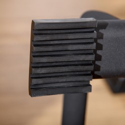 Dippitanko setti 2 kpl ylävartalotreeniin, teräs, kantavuus 120 kg, musta