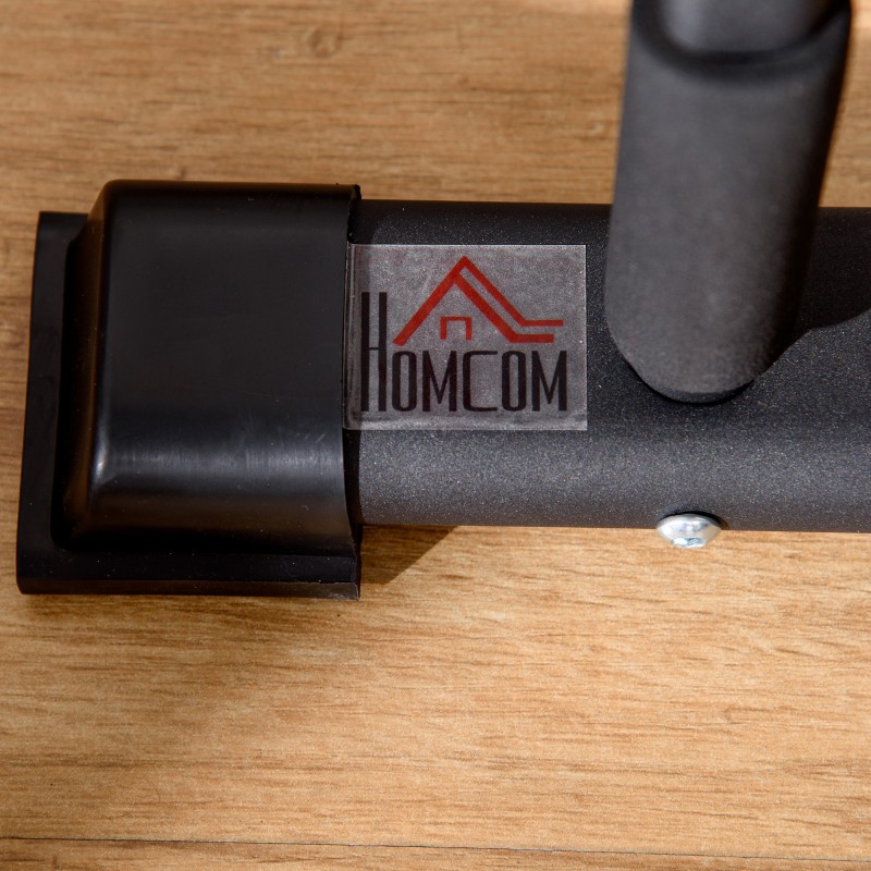 Dippitanko setti 2 kpl ylävartalotreeniin, teräs, kantavuus 120 kg, musta