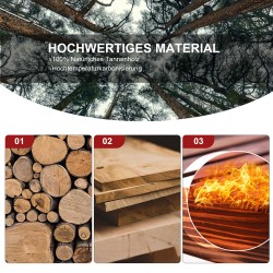 Kaksipaikkainen puinen puutarhapenkki integroidulla pöydällä 157 x 88 x 103 cm ruskea