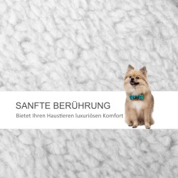 Kissan ja pienen koiran lemmikkiramppi 3-portainen raapimapylväillä 45 x 40 x 48 cm valkoinen