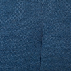 Säilytyspenkki eteiseen leinenimitaattia 125 x 49 x 41,5 cm sininen