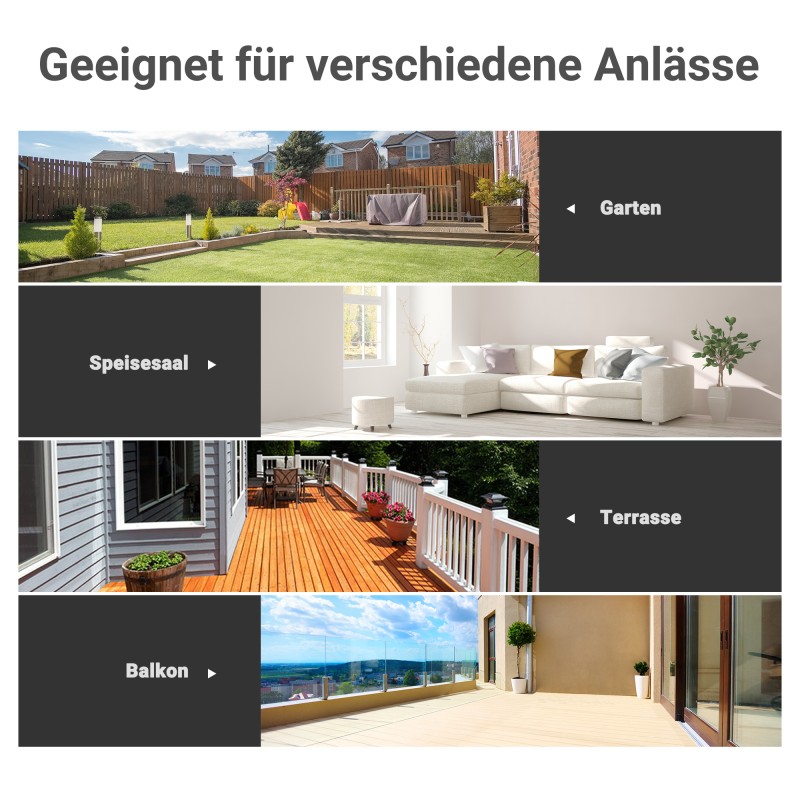 Puutarhapöytä neliö karkaistu lasi ja metalli 68,5 x 68,5 x 84 cm musta