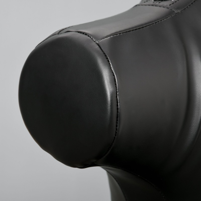 Seisova nyrkkeilypylväs aikuisille 180 cm, teräs/PU, vapaasti seisova, musta