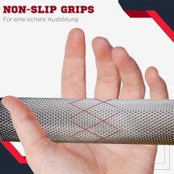 Käsipainosetti 30 kg teräs ja keinonahka, säädettävät levypainot, musta