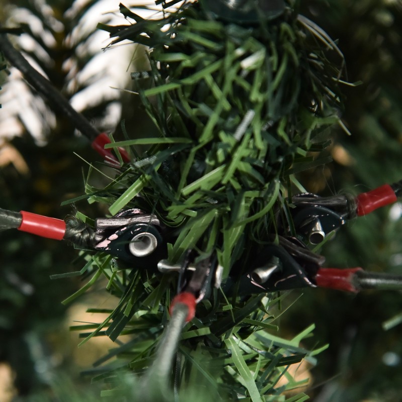 Tekokuusi 150 cm, 444 oksankärkeä, flammasuojattu, metallijalka, vihreä, sisäkäyttöön