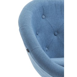 Tyylikäs London V2 kangasverhoiltu säädettävä baarijakkara käsinojilla