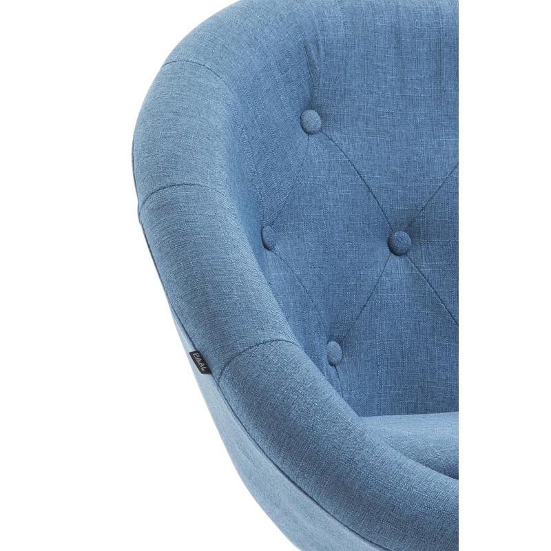 Tyylikäs London V2 kangasverhoiltu säädettävä baarijakkara käsinojilla