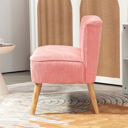 2 hengen sohva skandinaavinen tyyli puurunko 117 x 56,5 x 77 cm rosa