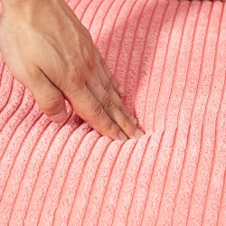 2 hengen sohva skandinaavinen tyyli puurunko 117 x 56,5 x 77 cm rosa