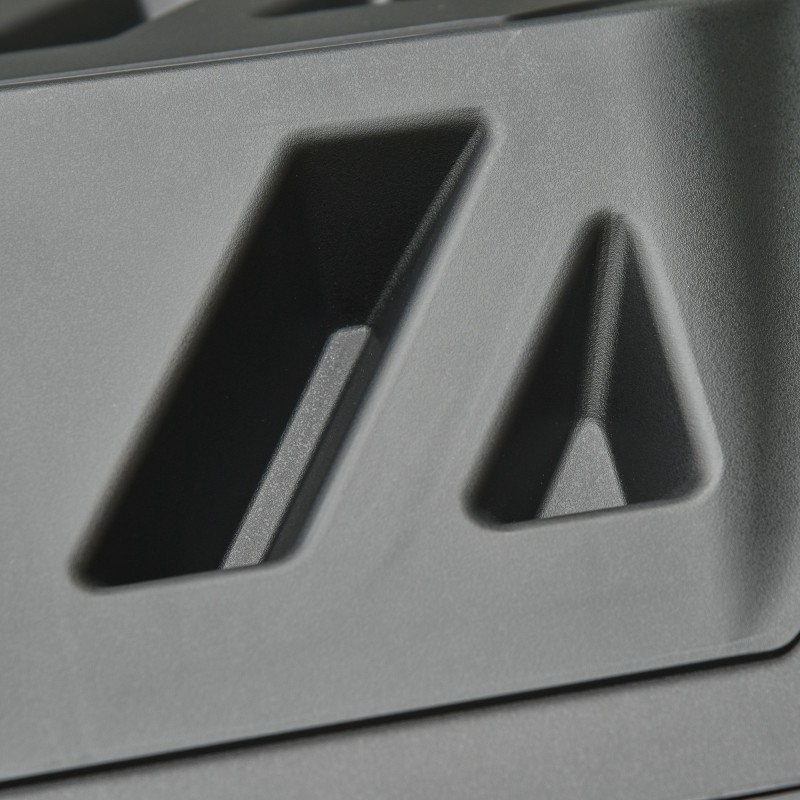 Pyörivä kompostori puutarhaan, 2-osainen teräs–muovi rakenne, 160 l, 71 x 64 x 96 cm, musta