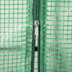 Minikasvihuone kalvolla ja 4 hyllyllä 70 x 50 x 160 cm tummanvihreä